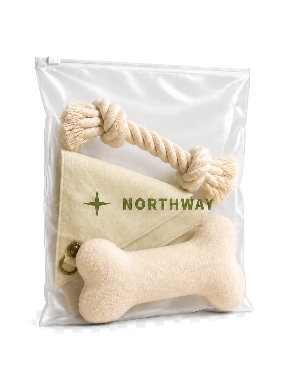 Пакет NORTHWAY: прозрачный с матовой стороной
